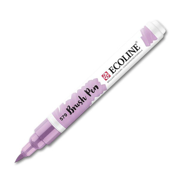 טוש - Ecoline Brushpen 579 pastel violet