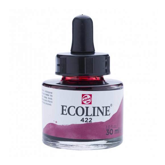 דיו נוזלי - Ecoline Ink 422 Red Brown