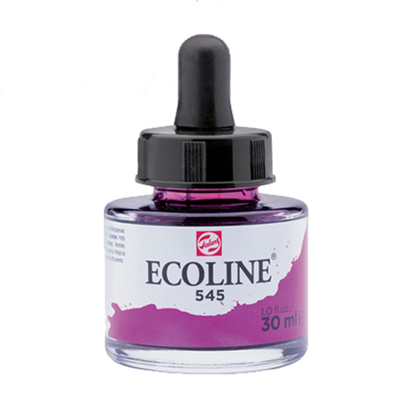 דיו נוזלי - Ecoline Ink 545 Red Violet