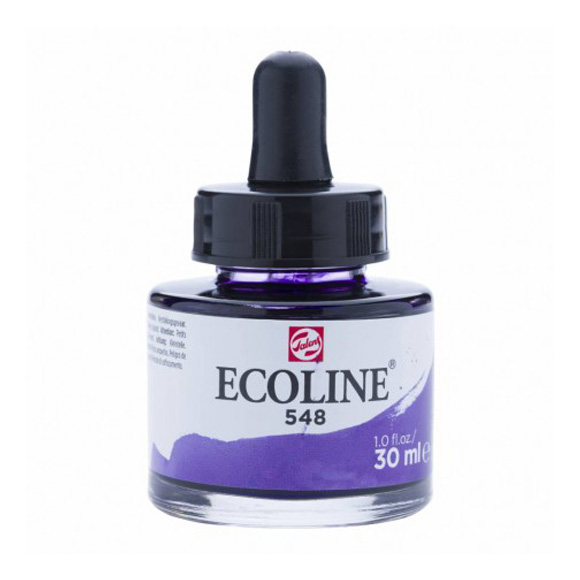 דיו נוזלי - Ecoline Ink 548 Blue Violet