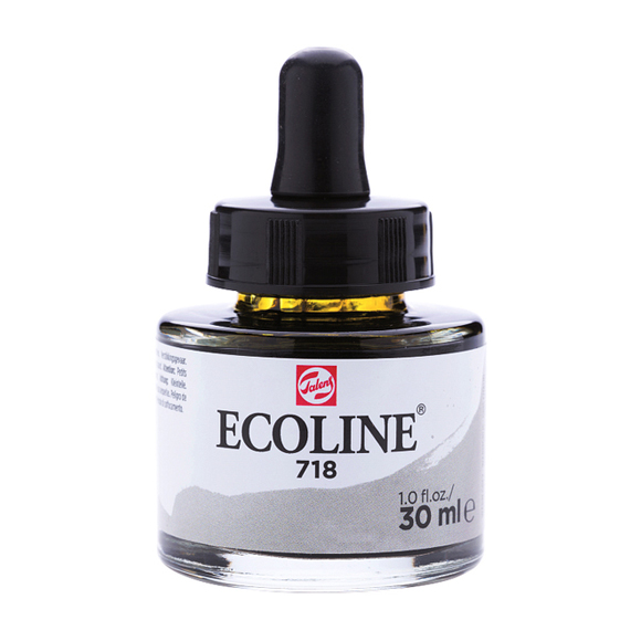 דיו נוזלי - Ecoline Ink 718 Warm Grey