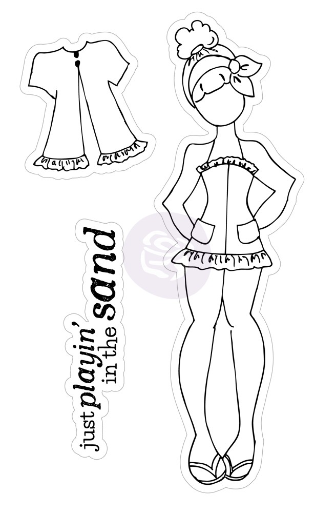 Cling Stamp - Julie Nutting - Lila