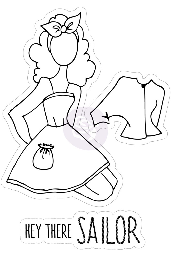 Cling Stamp - Julie Nutting - Collette