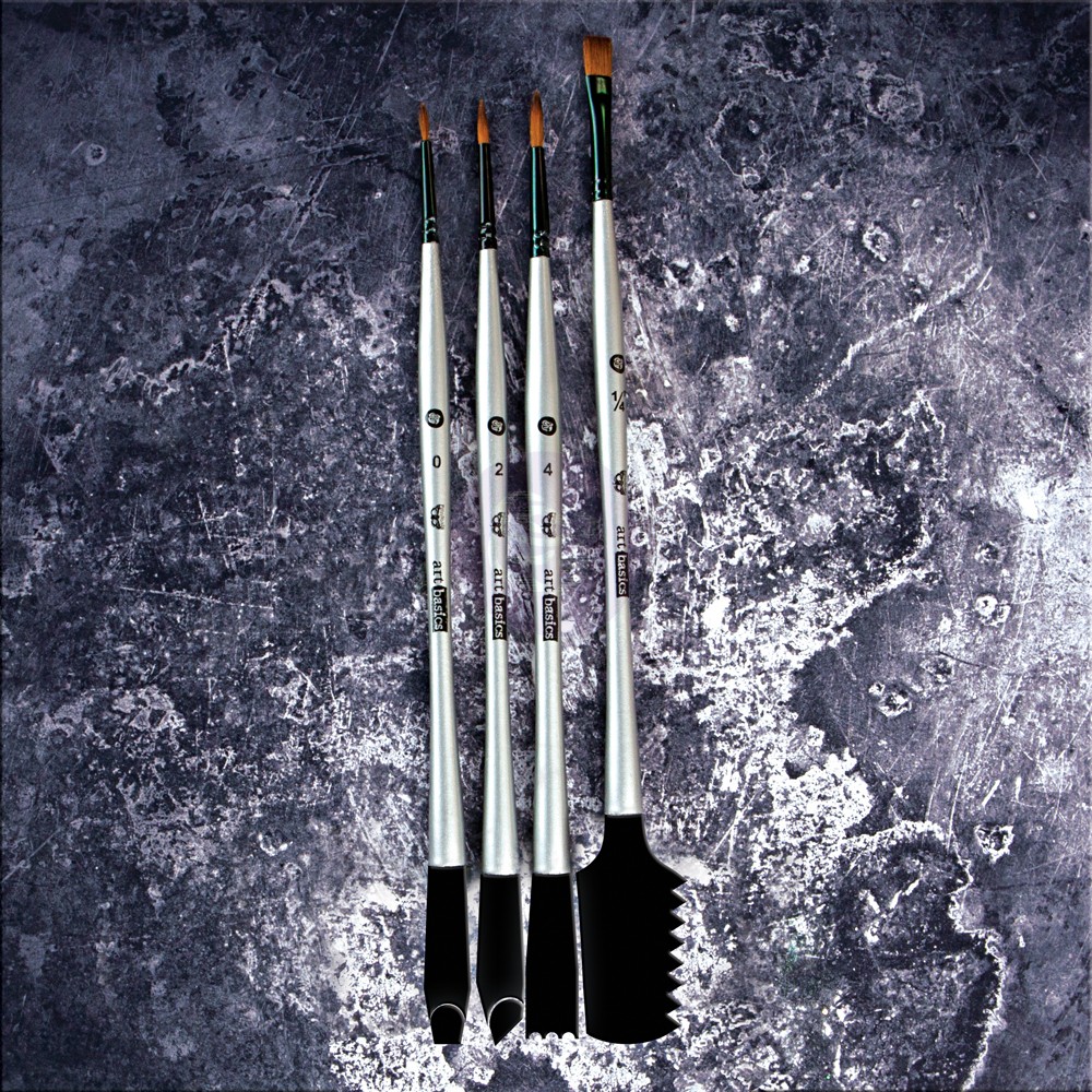 סט מכחולים - Double-Ended Brush Set - Texture 2
