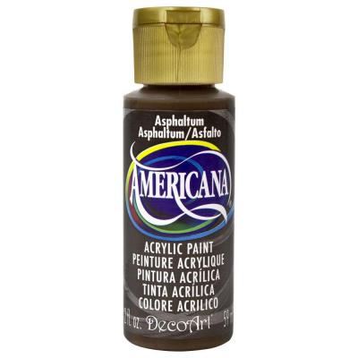 Americana Acrylic Paint - Asphaltum