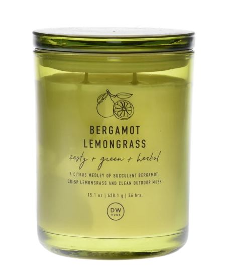 נר ריחני - Bergamot Lemongrass