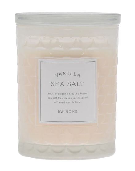 נר ריחני - Vanilla Sea Salt