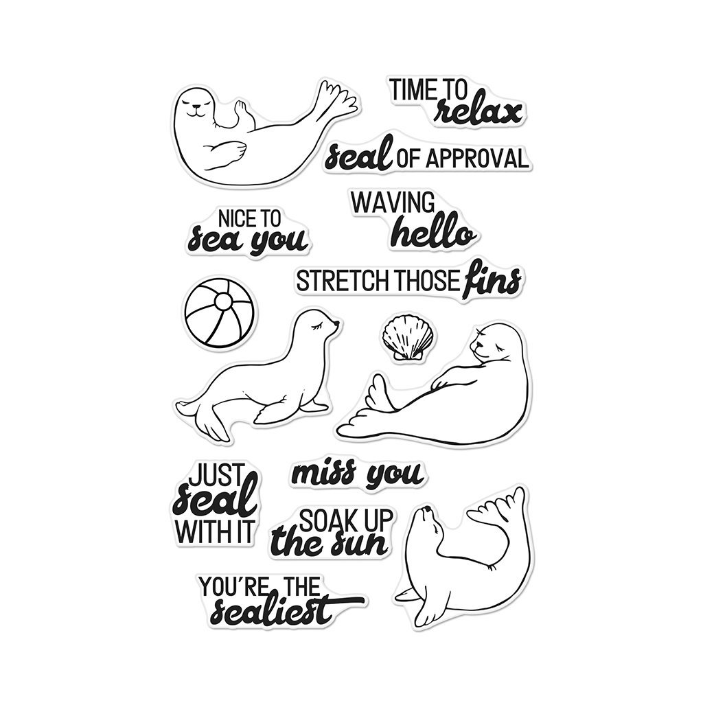 סט חותמות סיליקון - SEAL OF APPROVAL