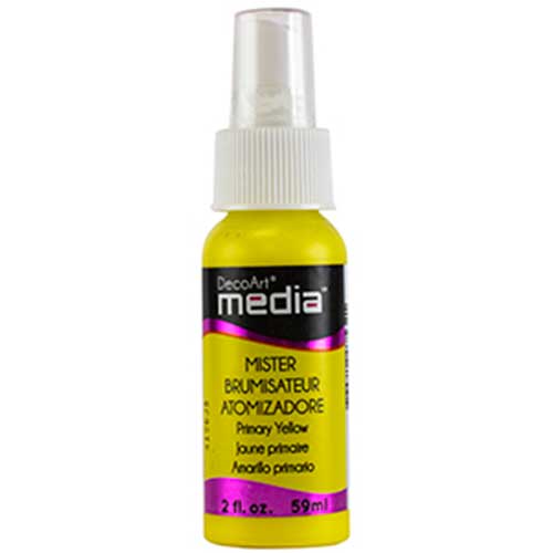 DecoArt Media Mister - Primary Yellow