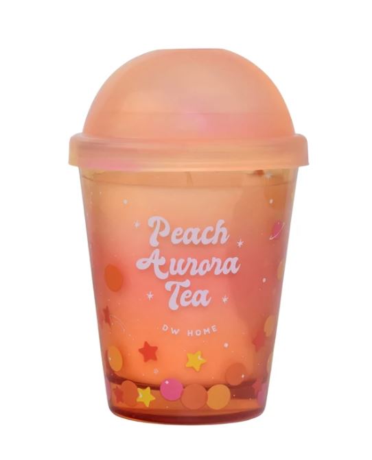 נר מיני - Peach Aurora Tea