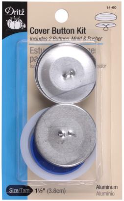 קיט כפתורים לציפוי בבד - Cover Button Kit - Size 60