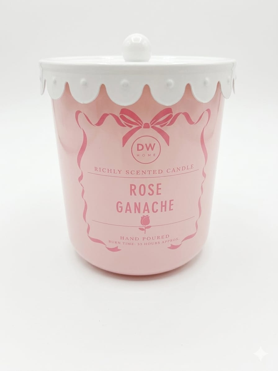 נר ריחני - Rose Ganache