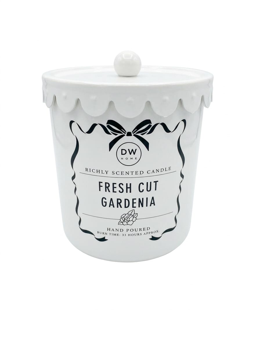 נר ריחני - Fresh Cut Gardenia