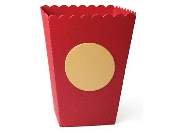 סט תבניות חיתוך - Popcorn Box