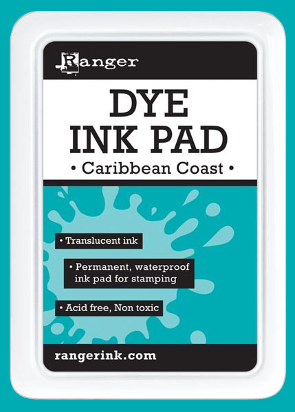 Ranger Dye Ink Pad - Caribbean Coast - דיו Dye