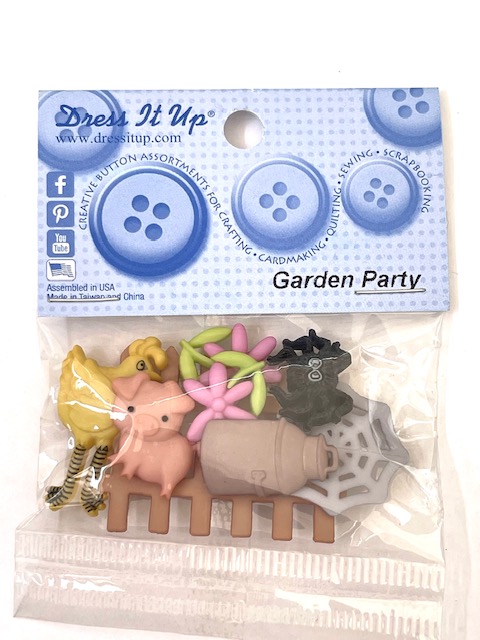 כפתורים - Garden Party