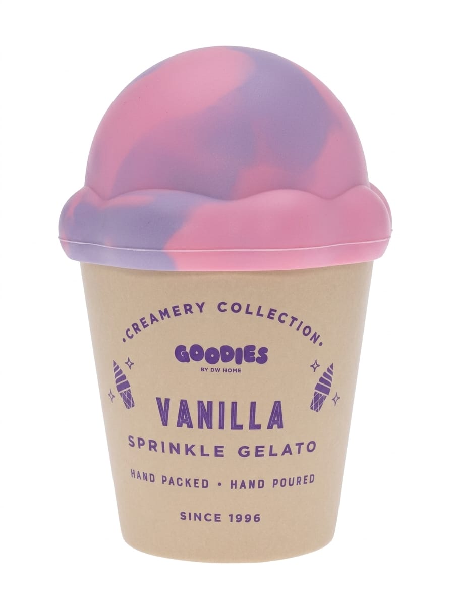 נר מיני - Vanilla Sprinkle Gelato