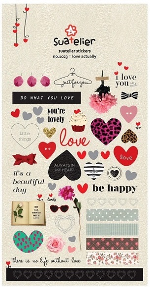 מדבקות אפוקסי - Love Actually