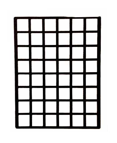 תבנית חיתוך - Medium Grid