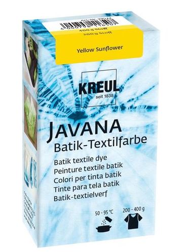 צבע באטיק לצביעת בדים - KREUL Batik Textile dye - Yellow Sunflower