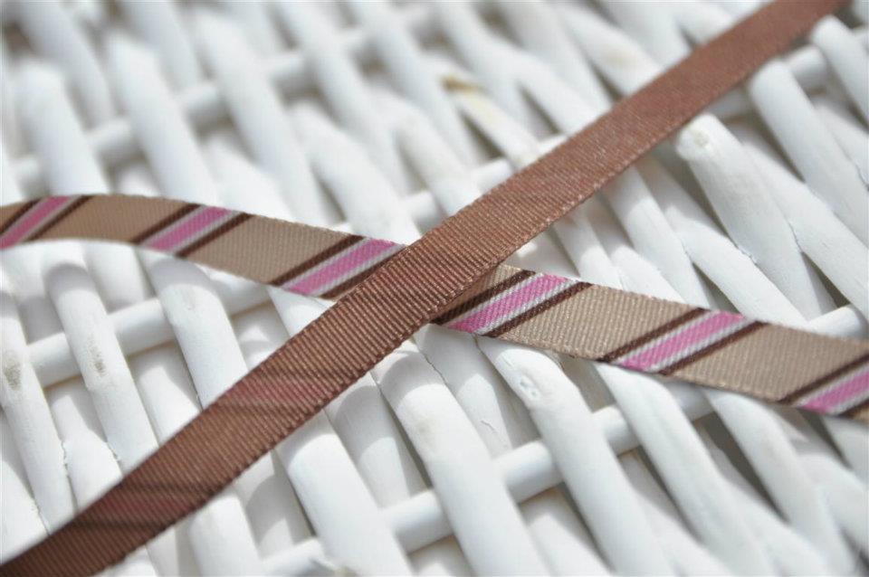91 - American Crafts Ribbon - Khaki  #3