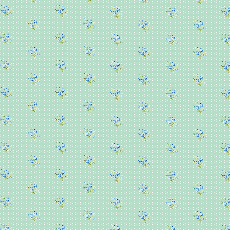 784 מצעי קיץ - פרחוני רקע מנוקד