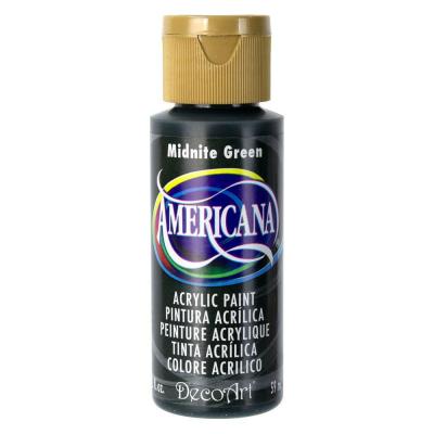 Americana Acrylic Paint - Midnite Green
