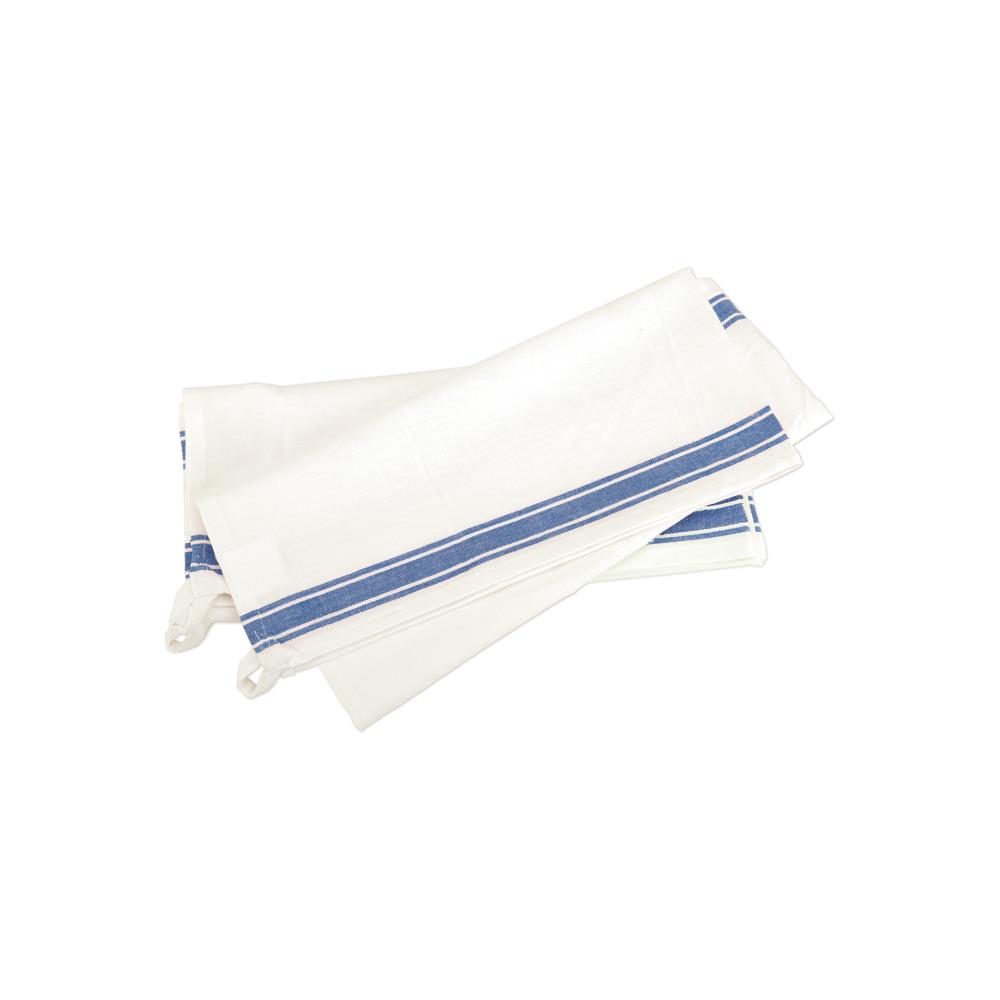 Vintage Stripe Towel 18&quot;X28&quot; - Blue