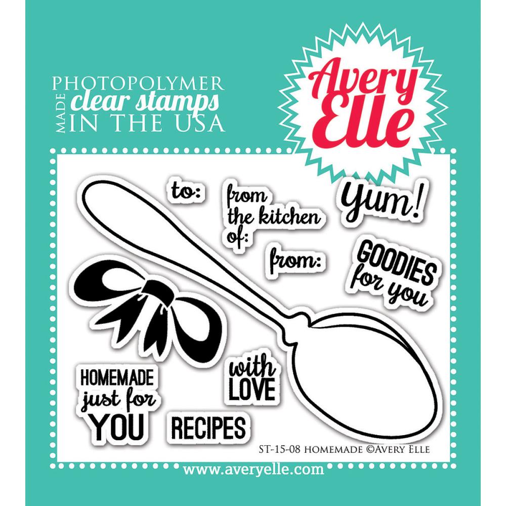 חותמות סיליקון - Clear Stamp Set - Homemade