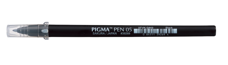 טוש מקצועי לשרטוט - Pigma Pen 0.5
