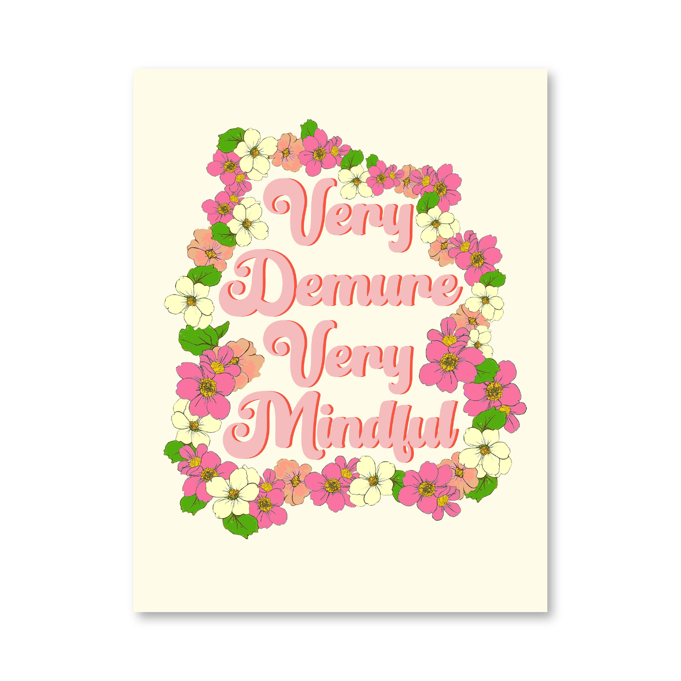 מארז דפי קארדסטוק 8" * 6" - Retro Flowers