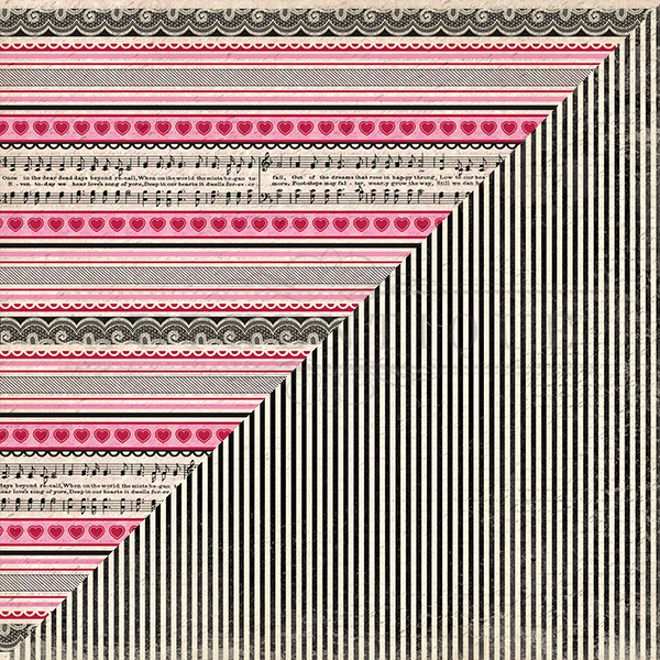 580 Romance Six - Multi pattern border strips