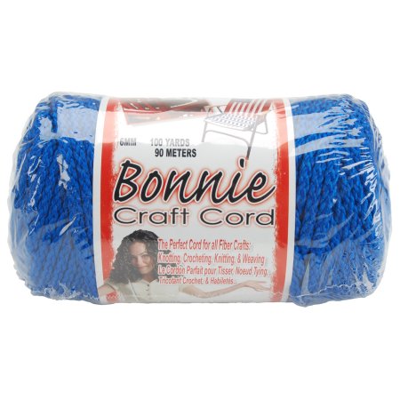 Macrame Craft Cord 6mmX100yd - Royal Blue