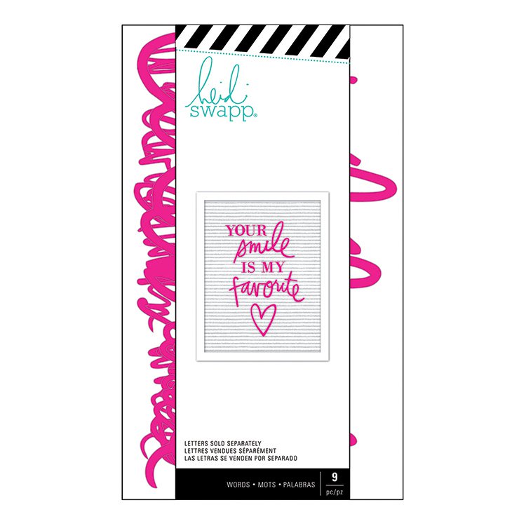 Heidi Swapp Letterboard - Word Set - Love Pink