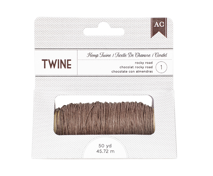 Hemp Twine - Rocky Road