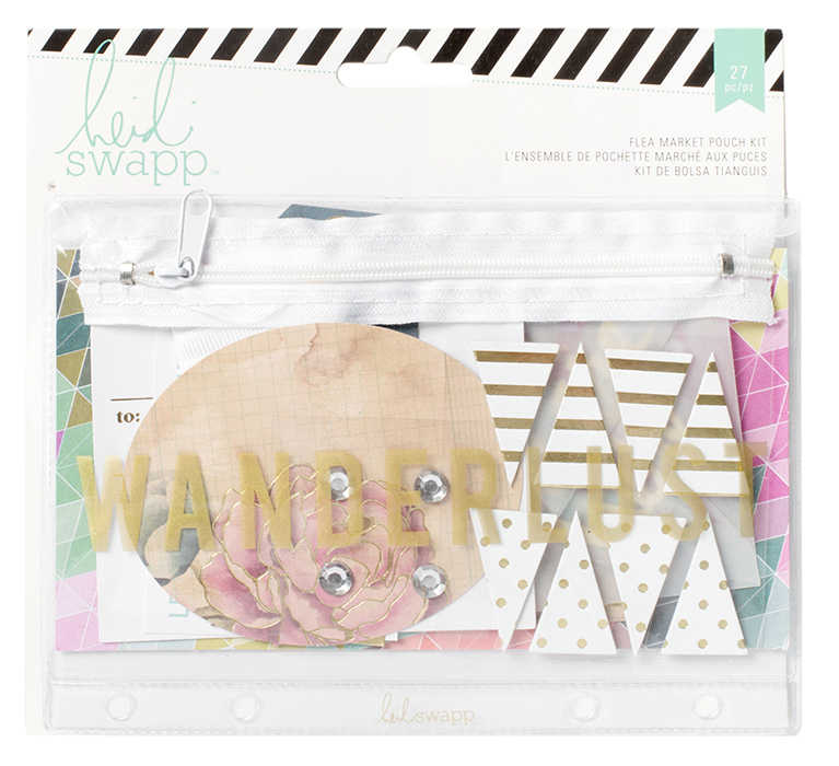 Wanderlust Collection - Flea Market Pouch Kit - Wanderlust