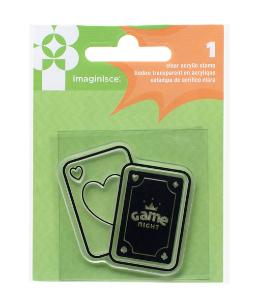 חותמת סיליקון - Playing Cards Clear Stamp