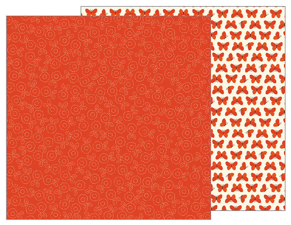 350 Woodland Forest - Stitched Floral