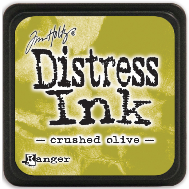Tim Holtz Distress Mini Ink Pad - Crushed Olive