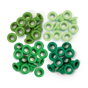 ניטים ירוקים - Eyelets - Standard - Green