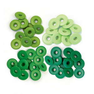 Eyelets - Wide - Green