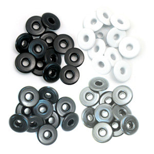 Eyelets - Wide - Gray