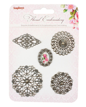 בראדים - Decorative Elements - Floral Embroidery