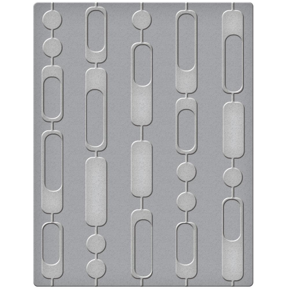 תבנית הבלטה - Embossing Folder - Curtain Beads
