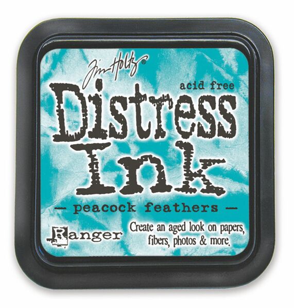 Tim Holtz Distress Ink Pad - Peacock Feathers