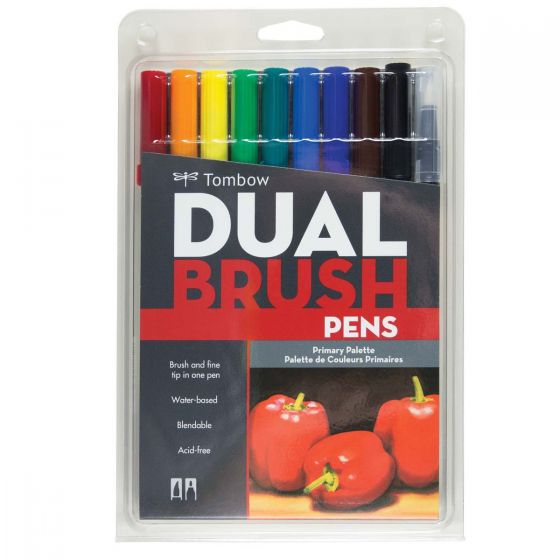 סט טושים DUAL BRUSH - PRIMARY