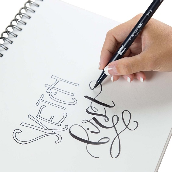 מארז טושים מושלם ללטרינג - Tombow 56190