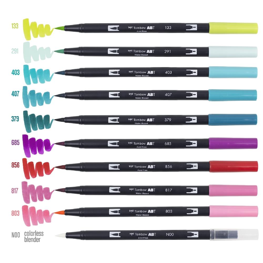 טוש Dual Brush Pen Art Marker-N89