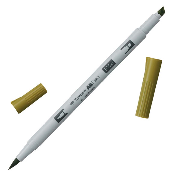 טוש אלכוהולי טומבו - Tombow P126 - Light Olive