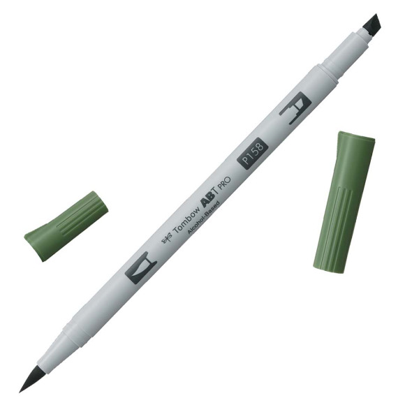 טוש אלכוהולי טומבו - Tombow P158 - Dark Olive